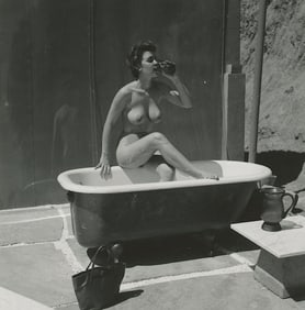 ANDRÉ DE DIENES Vintage Photo 1950s-1960s Nude Study