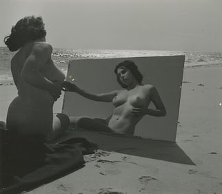 ANDRÉ DE DIENES Vintage Photo 1950s-1960s Nude Study