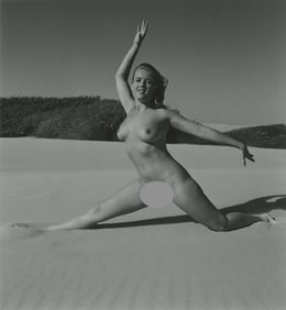 ANDRÉ DE DIENES Vintage Photo 1950s-1960s Nude Study