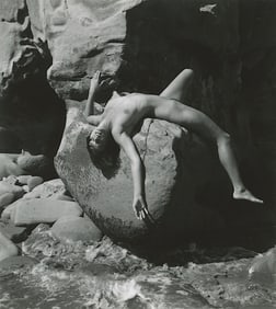 ANDRÉ DE DIENES Vintage Photo 1950s-1960s Nude Study