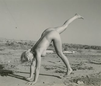 ANDRÉ DE DIENES Vintage Photo 1950s-1960s Nude Study