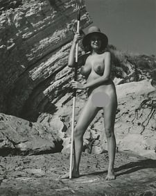 ANDRÉ DE DIENES Vintage Photo 1950s-1960s Nude Study