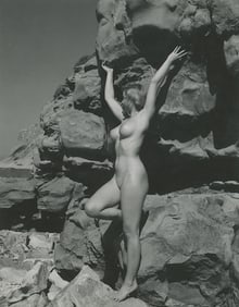 ANDRÉ DE DIENES Vintage Photo 1950s-1960s Nude Study