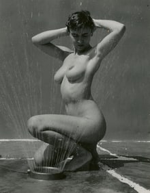 ANDRÉ DE DIENES Vintage Photo 1950s-1960s Nude Study