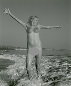 ANDRÉ DE DIENES Vintage Photo 1950s-1960s Nude Study