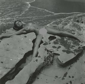 ANDRÉ DE DIENES Vintage Photo 1950s-1960s Nude Study