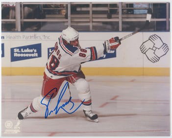 ERIC LINDROS Signed Autographed Sports Hockey Photo