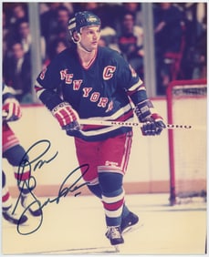 RON GRESCHNER Signed Autographed Sports Hockey Photo