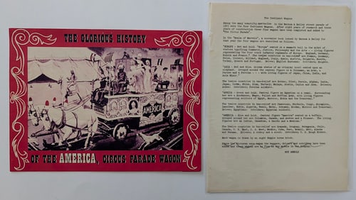 1950s Ephemera The Glorious History of American Circus Parade Wagon