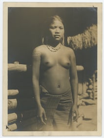 Vintage Original Photo South America Native Amazonas Jungle