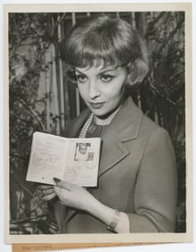 GINA LOLLOBRIGIDA Vintage Original Iconic Press Photo from Epoch