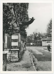 YVES KLEIN Vintage Original Glossy Gelatin Print (c. 1960s)