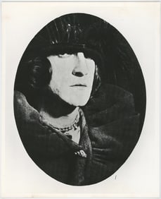 MARCEL DUCHAMP Vintage Original Glossy Gelatin Print 1976