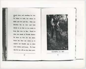 GILBERT & GEORGE Vintage Original Glossy Gelatin Print