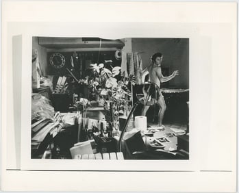 BEN VAUTIER Vintage Original Glossy Gelatin Print