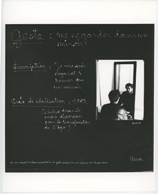 BEN VAUTIER Vintage Original Glossy Gelatin Print