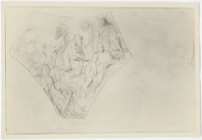 DELACROIX Vintage Original Glossy Gelatin Print (c. 1960s)