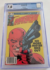 Daredevil #184 Marvel Comics, 7/82 - CGC Graded 7.0