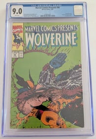 Marvel Comics Presents #86, 1991 CGC - Graded 9.0