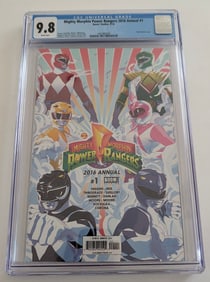 Mighty Morphin Power Rangers 2016 Annual #1 CGC Graded 9.8