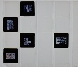Unique Museal Set of Original 20th C. 35mm Art Slides