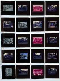 Unique Museal Set of Original 20th C. 35mm Art Slides FLOW