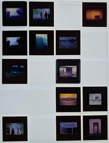 Unique Museal Set of Original 20th C. 35mm Art Slides ROBERT MORRIS