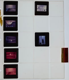 Unique Museal Set of Original 20th C. 35mm Art Slides MERZ MARIO