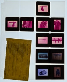 Unique Museal Set of Original 20th C. 35mm Art Slides MARILYN LEVINE