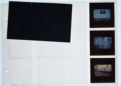 Unique Museal Set of Original 20th C. 35mm Art Slides LES LEVINE