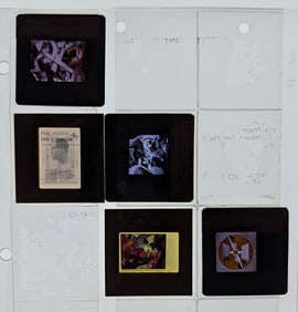 Unique Museal Set of Original 20th C. 35mm Art Slides PICABIA