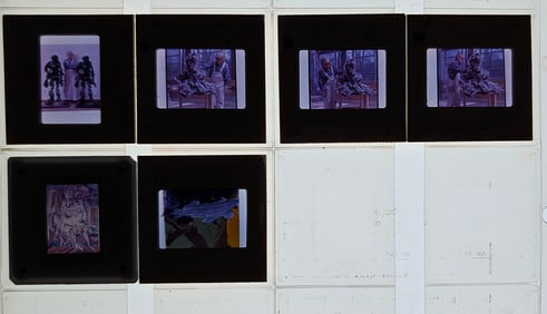 Unique Museal Set of Original 20th C. 35mm Art Slides DE KOONING