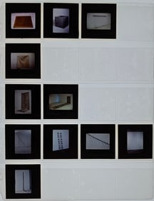 Unique Museal Set of Original 20th C. 35mm Art Slides EVA HESSE