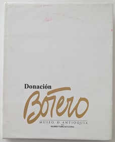 Fernando BOTERO. With HAND COLOR DRAWING Museo De Antioquia. 2000