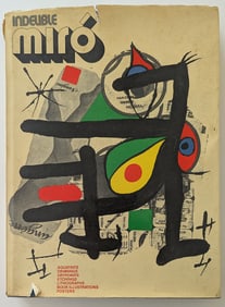 Scarce The Indelible Miro 1st Ed. Printed France, 1972 by Taillander