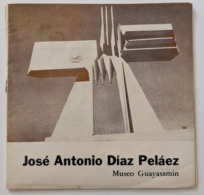 Vintage Ephemera Museo Guayasamin JOSE ANTONIO DIAZ PELAEZ