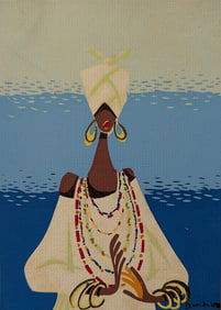 MIRTA GARCIA BUCH (Cuban Artist) Original Silkscreen