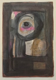 RIGOBERTO MENA Expressionism Abstract Colored Etching & Ephemera