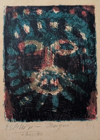 FRANCISCO ESPINOZA DUEÑAS Signed Litho 8/12