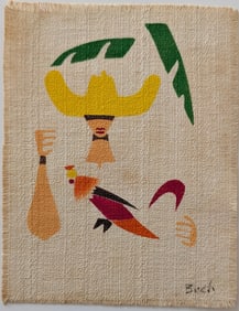MIRTA GARCIA BUCH (Cuban Artist) Original Silkscreen