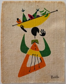 MIRTA GARCIA BUCH (Cuban Artist) Original Silkscreen