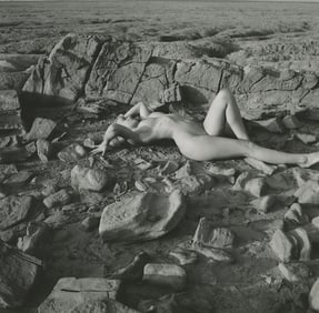 ANDRÉ DE DIENES Vintage Photo 1950s-1960s Nude Study