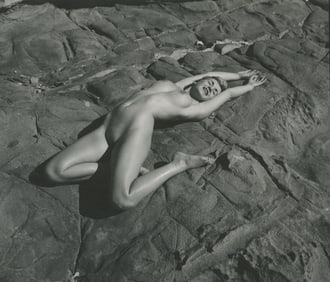 ANDRÉ DE DIENES Vintage Photo 1950s-1960s Nude Study
