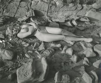 ANDRÉ DE DIENES Vintage Photo 1950s-1960s Nude Study