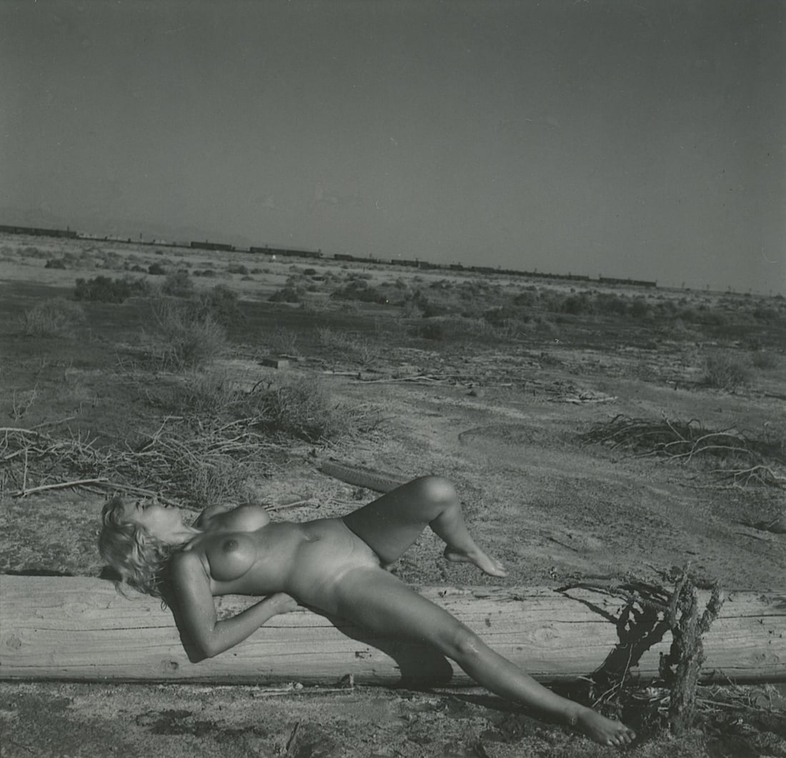 ANDRÉ DE DIENES Vintage Photo 1950s-1960s Nude Study: The provenance of this photo is from the estate/archives of notable photographer André de Dienes (Hungarian 1913 - 1986) in CA. André de Dienes is a well-known photographer, especially recognized fo