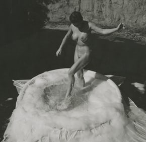 ANDRÉ DE DIENES Vintage Photo 1950s-1960s Nude Study