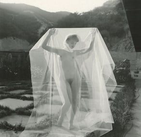 ANDRÉ DE DIENES Vintage Photo 1950s-1960s Nude Study