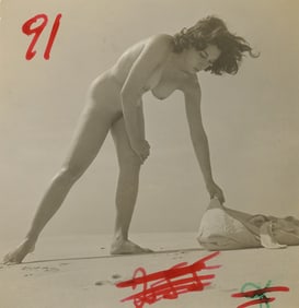 ANDRÉ DE DIENES Vintage Photo 1950s-1960s Nude Study