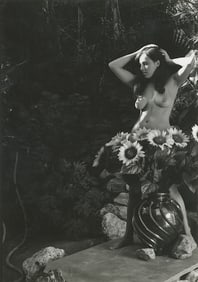 ANDRÉ DE DIENES Vintage Photo 1950s-1960s Nude Study