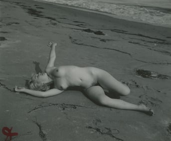 ANDRÉ DE DIENES Vintage Photo 1950s-1960s Nude Study